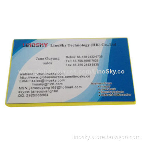 High quality 2,200mAh promotional gift power bank, can laser carve or print business card on itNew